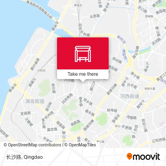 长沙路 map