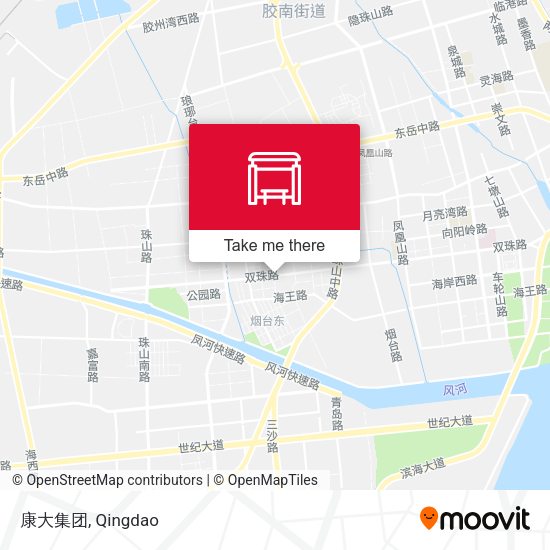 康大集团 map