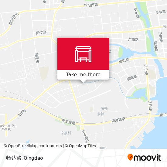 畅达路 map