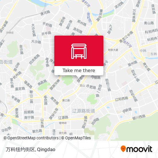 万科纽约街区 map