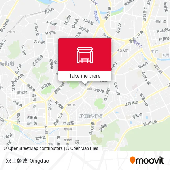 双山馨城 map