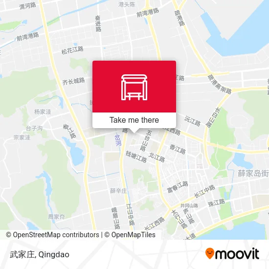 武家庄 map
