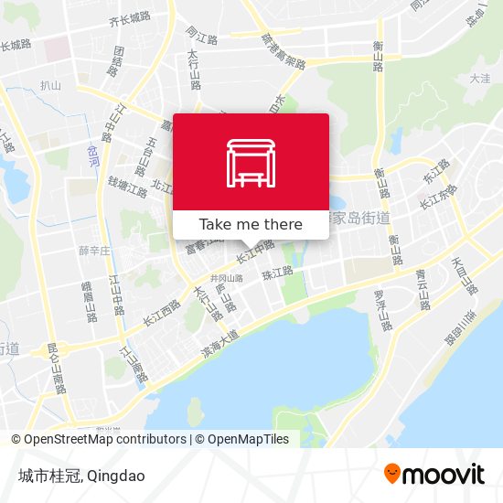 城市桂冠 map