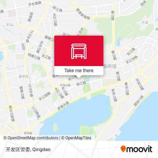 开发区管委 map
