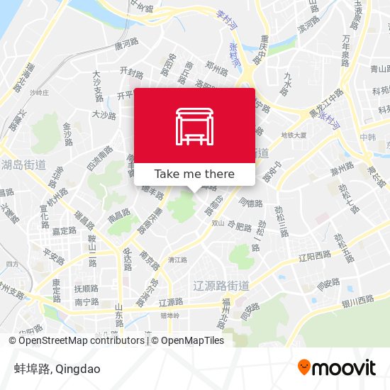 蚌埠路 map