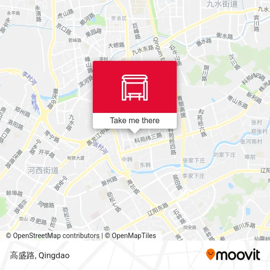 高盛路 map