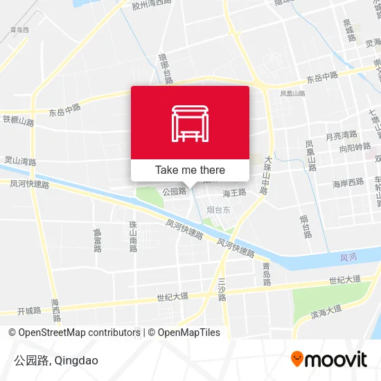 公园路 map
