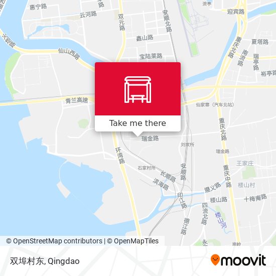 双埠村东 map
