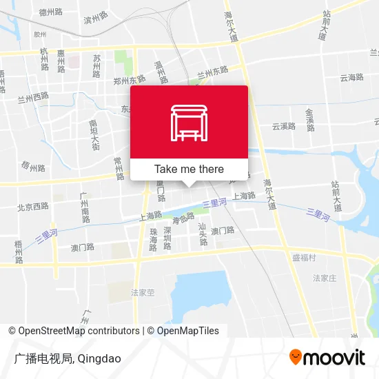 广播电视局 map
