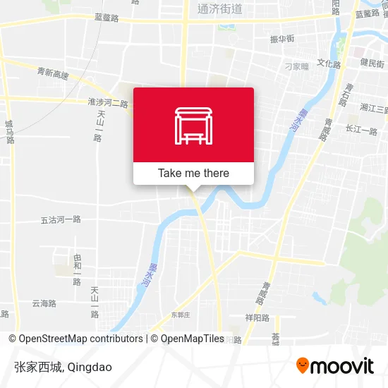 张家西城 map