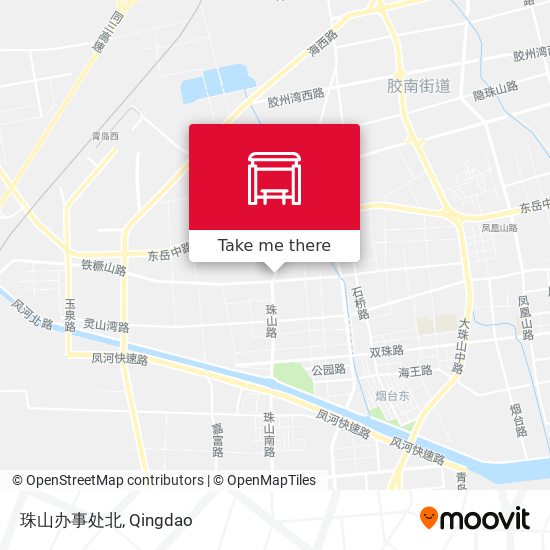 珠山办事处北 map