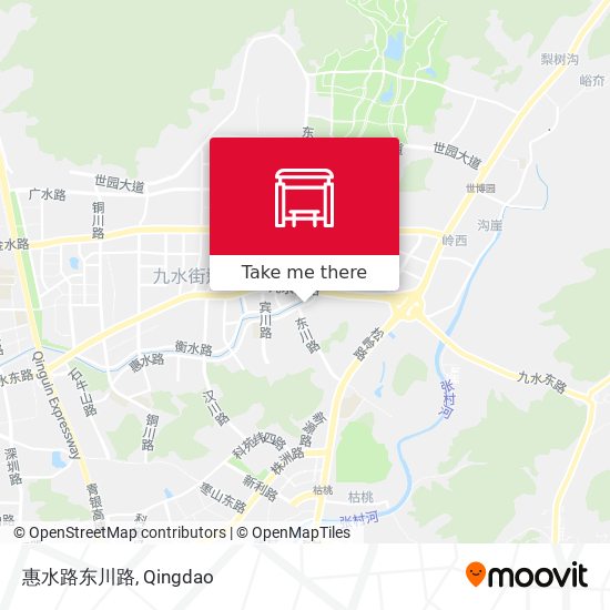 惠水路东川路 map