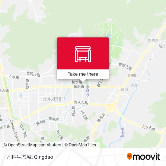 万科生态城 map