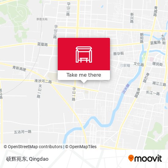 硕辉苑东 map