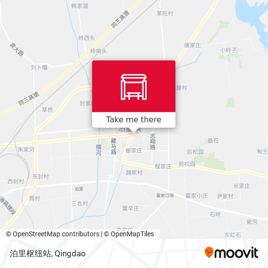 泊里枢纽站 map