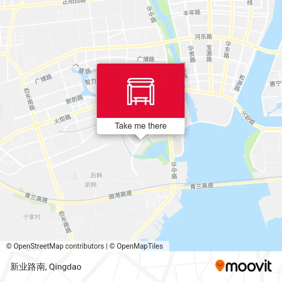 新业路南 map