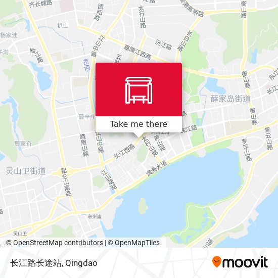 长江路长途站 map