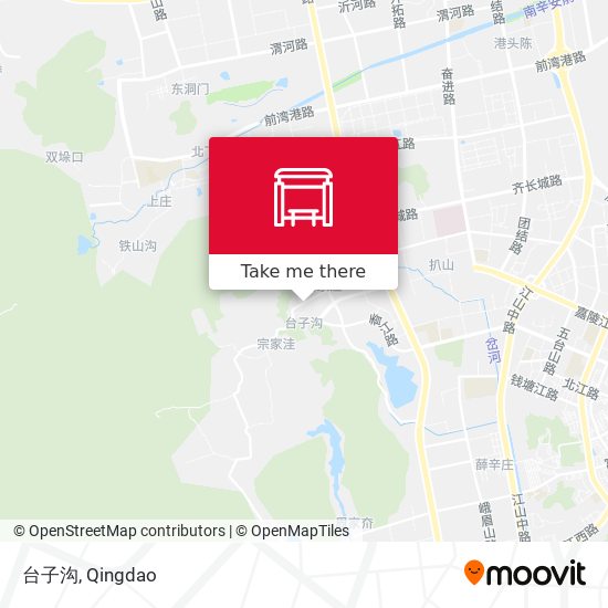 台子沟 map