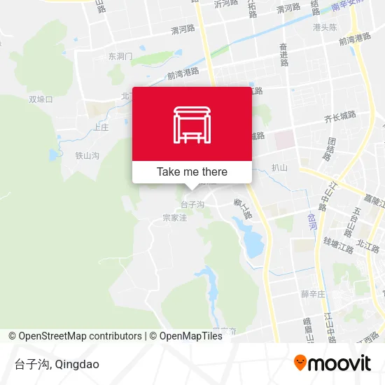 台子沟 map