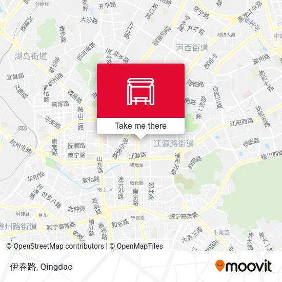 伊春路 map