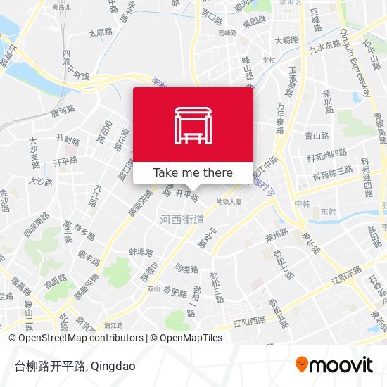 台柳路开平路 map
