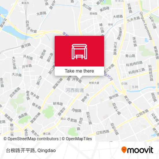 台柳路开平路 map