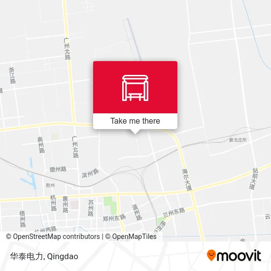 华泰电力 map