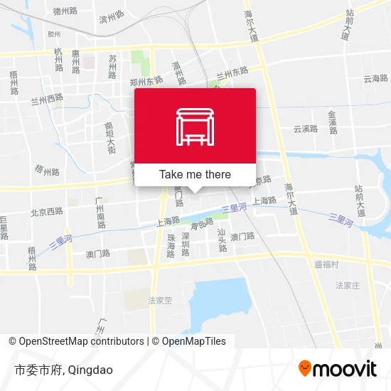 市委市府 map
