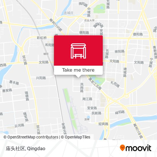 庙头社区 map