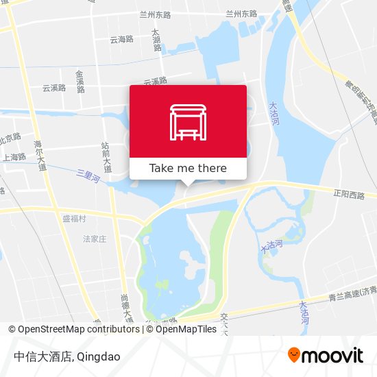 中信大酒店 map