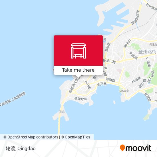 轮渡 map