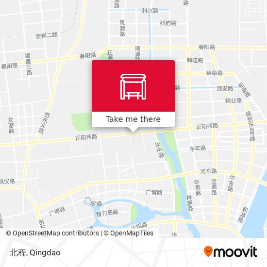北程 map