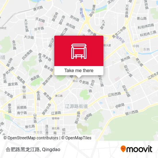 合肥路黑龙江路 map