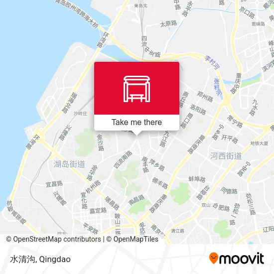 水清沟 map