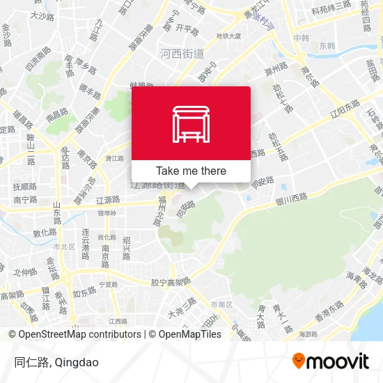 同仁路 map