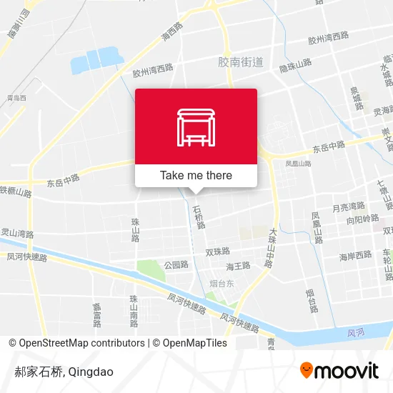 郝家石桥 map