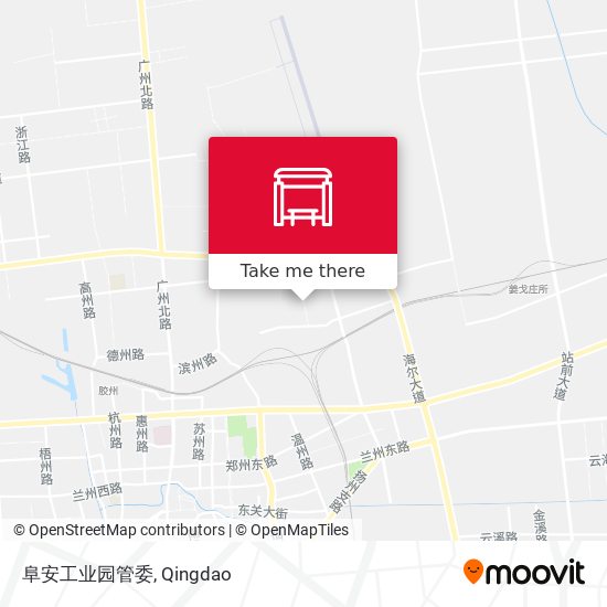阜安工业园管委 map