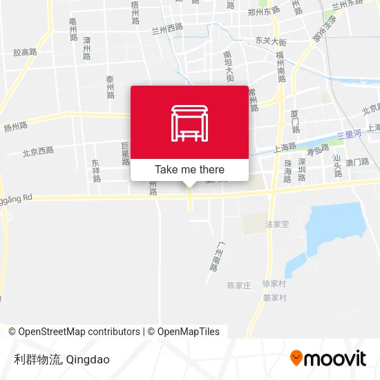 利群物流 map