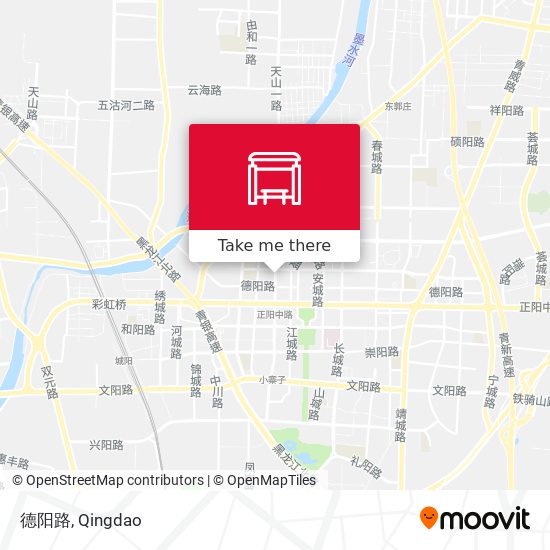 德阳路 map