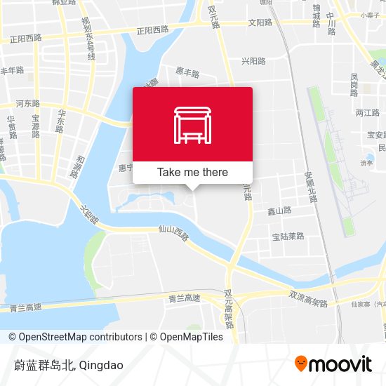 蔚蓝群岛北 map