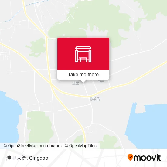 洼里大街 map