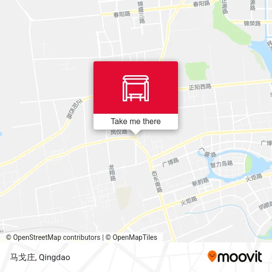 马戈庄 map
