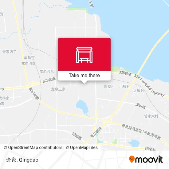 逄家 map