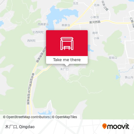 木厂口 map