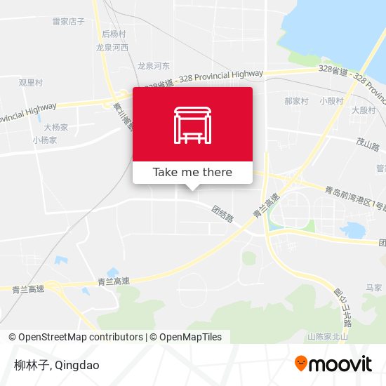 柳林子 map