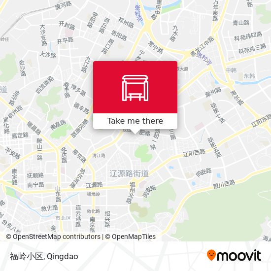 福岭小区 map