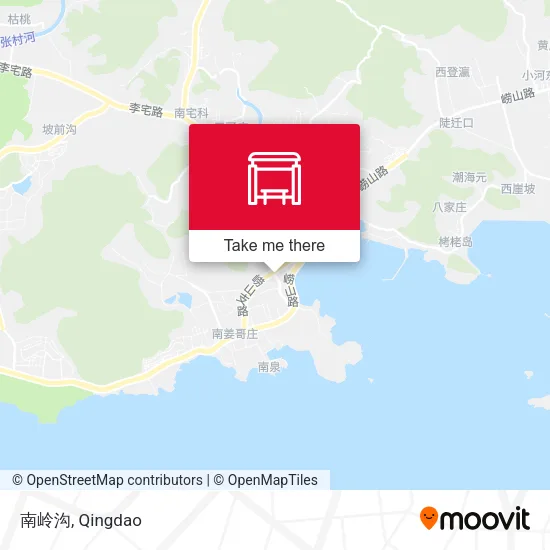 南岭沟 map