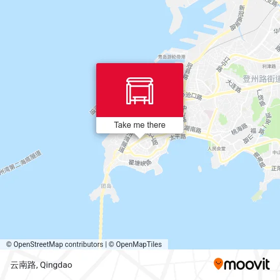 云南路 map