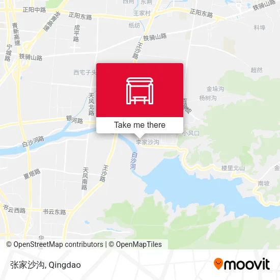 张家沙沟 map