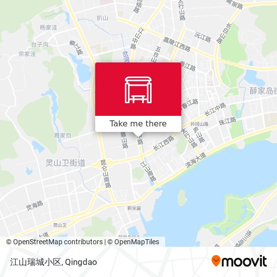 江山瑞城小区 map